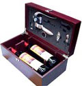 Set de vino con logo
