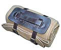 manta polar con arnes con logo grabado