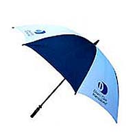 paraguas publicitarios promocionales de Golf para Promociones con logo impreso